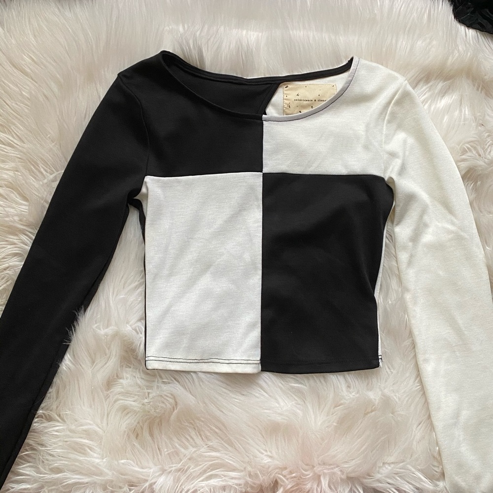 Long Sleeve Urban Outfitters Crop Top